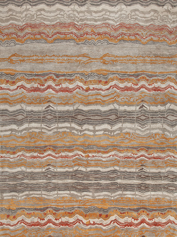 Patagonia Earth by New Moon | newmoonrugs.com­­