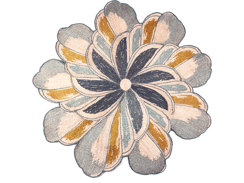 Carioca Flora Collection Eureka from Inigo Elizalde Rugs | ­­­inigoelizalderugs.com