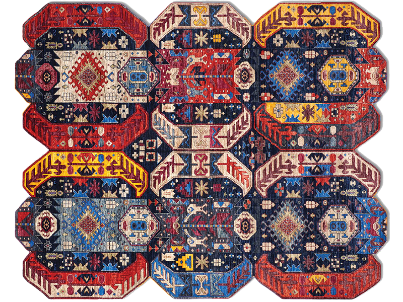 NewTribal Multishape No. 7 by Rug Star | rugstar.com