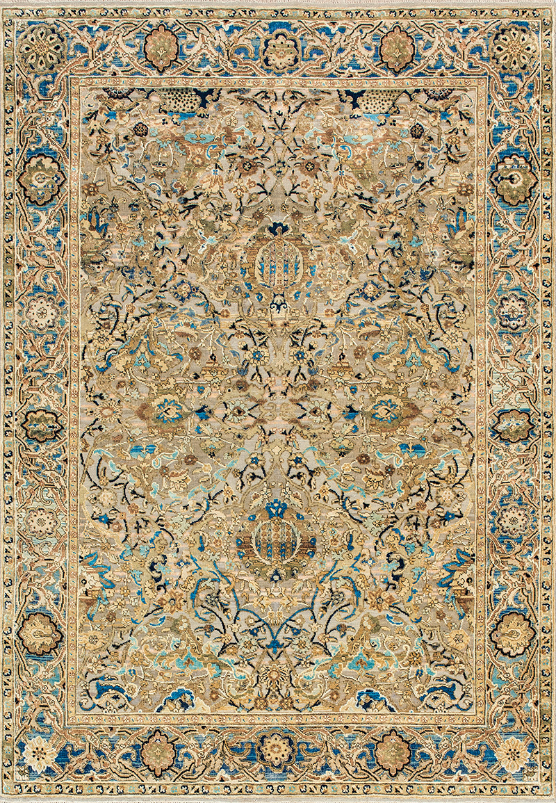 Polonaise 01 by Knots Rugs | knotsrugs.co.uk