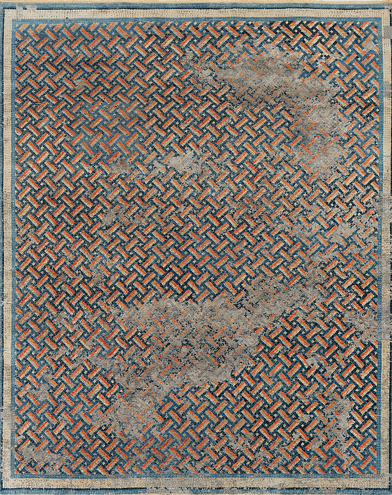 Deverill Mosaic by Luke Irwin Rugs | lukeirwin.com