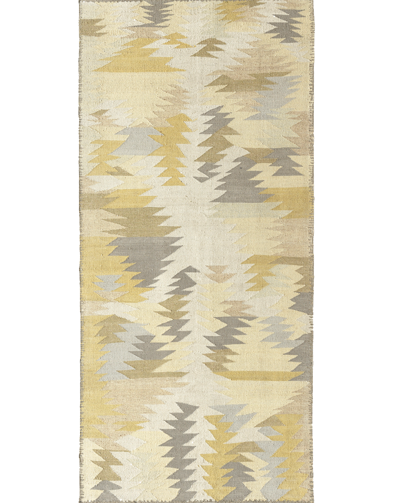 Snow Cloud Kilim by Kooches Carpets | kooches.com