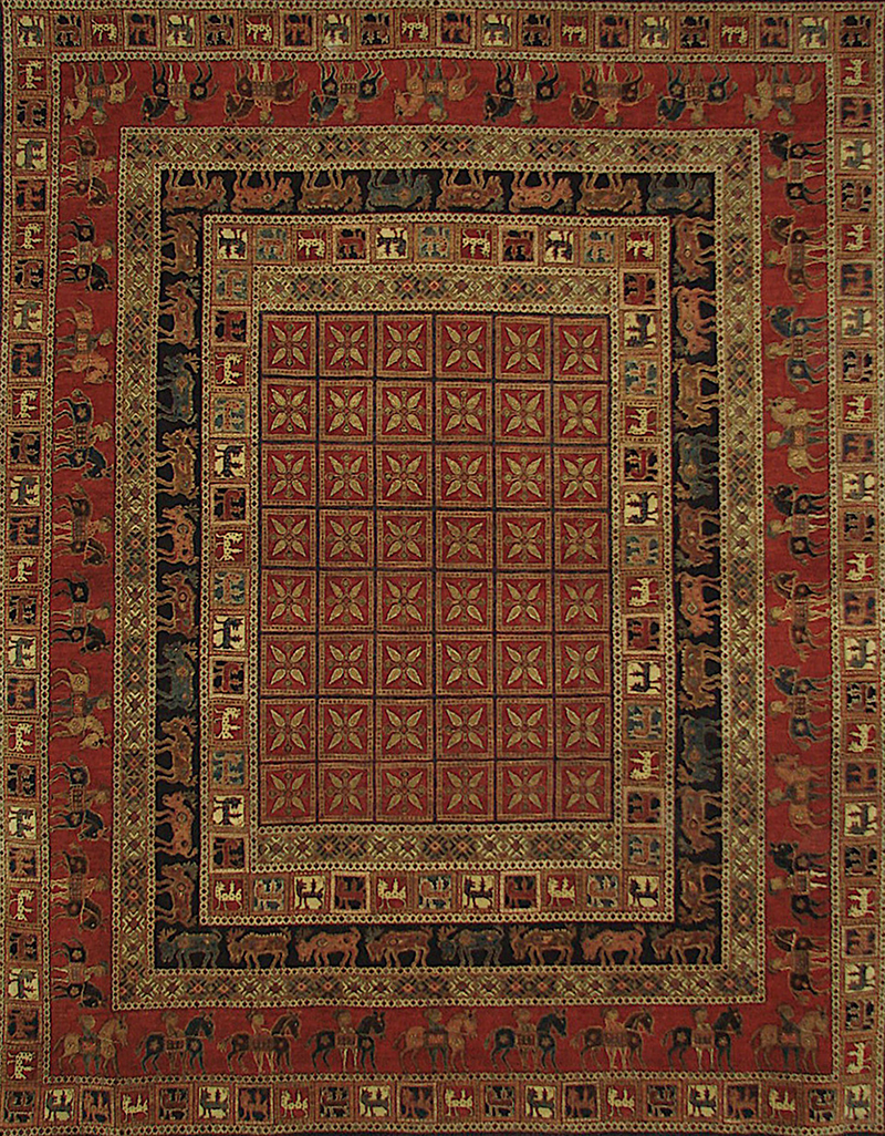 Pazryk Reproduction by ODR | orientaldesignerrugs.com