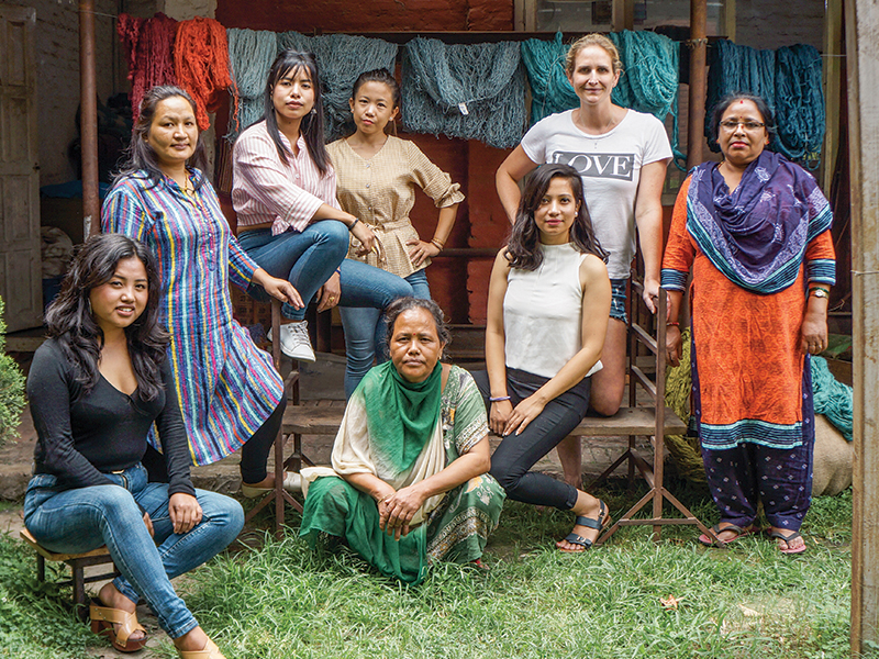 The Women of New Moon Rugs