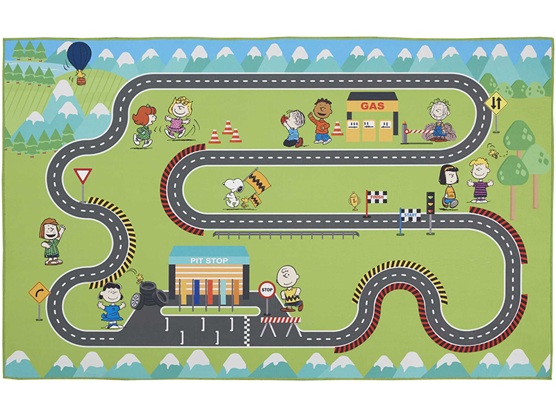 Peanuts Racetrack Rug